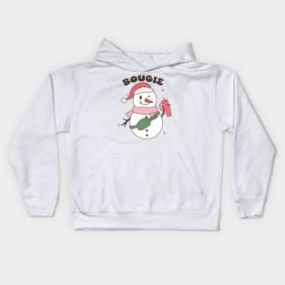 Bougie Merry Christmas Kids Hoodie